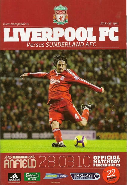 Liverpool FC v Sunderland FC